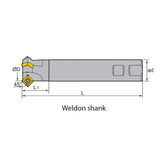 Chamfer milling CMA01 Kr: 45° CMA01-012/025/032-XP20/25/32-SP12-01/02/03 - Makotools Industrial Supply Tools for Metal Cutting